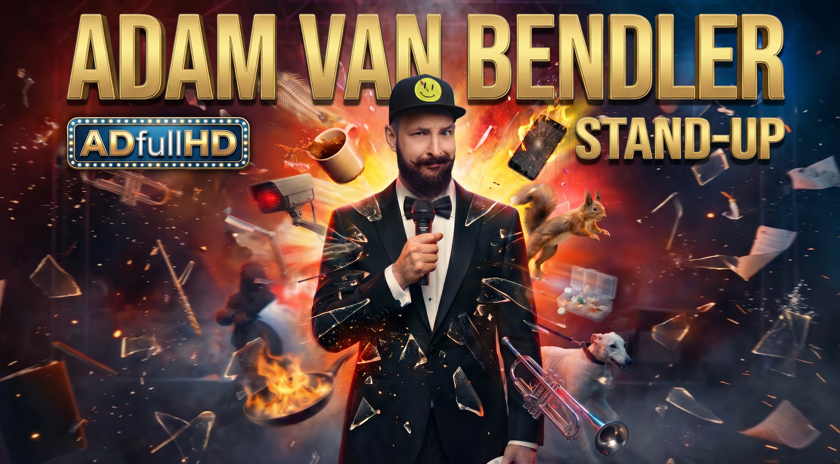Stand-up Adama Van Bendlera